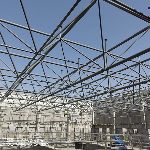 巴彥浩特污水處理廠網(wǎng)架