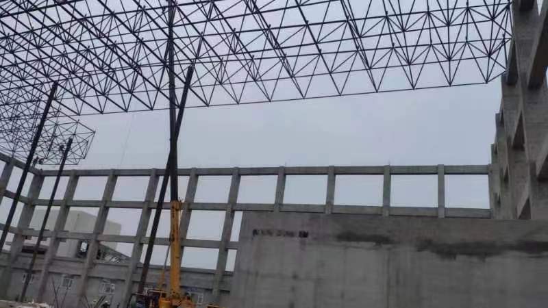 玻璃廠網(wǎng)架安裝項目